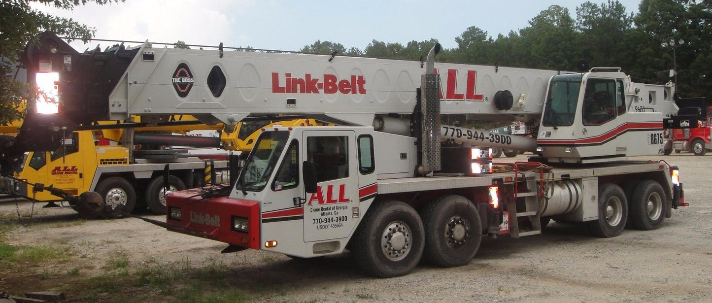 Link-Belt HTC-8675LB Crane Parts Manual Instant Download
