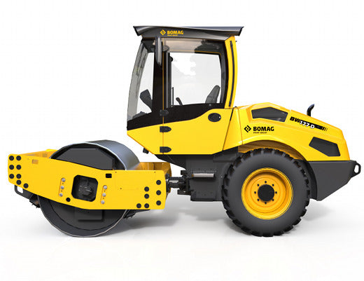 PDF Bomag BW 124 PDH-3 Single Drum Vibratory Roller Parts Manual SN 901581381001- 9015813812895
