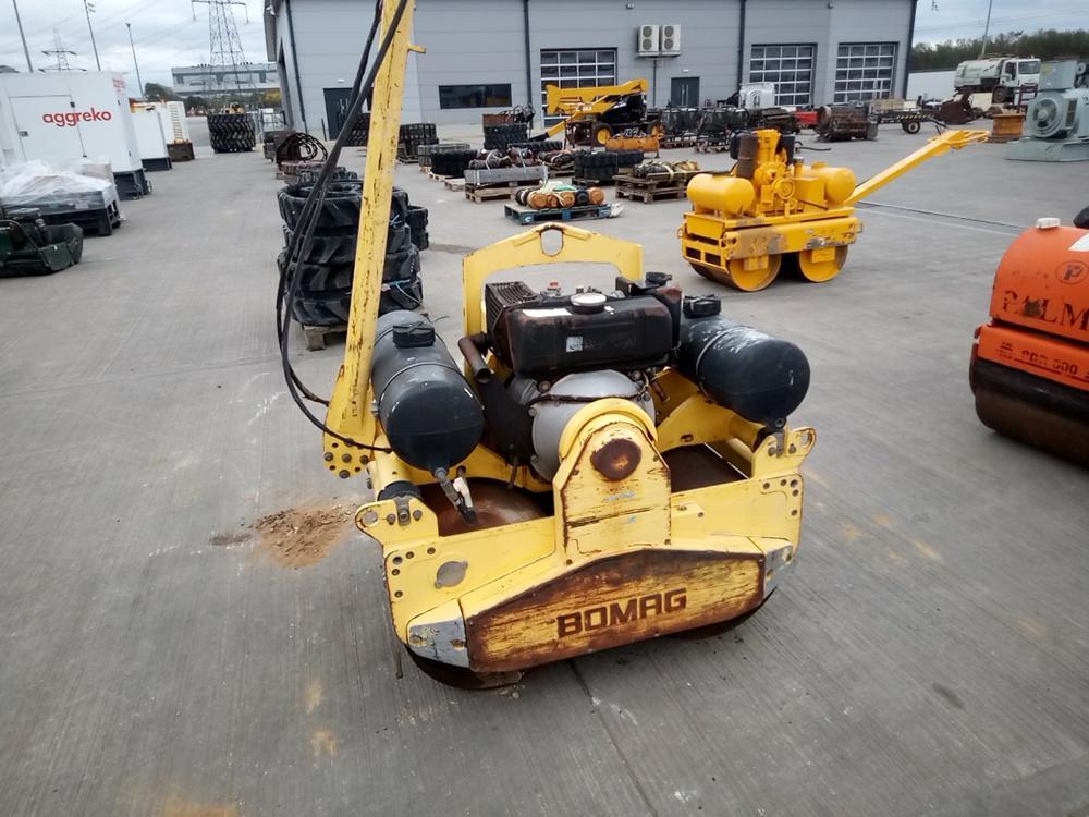 PDF Bomag BW 75 S-2 Double Drum Vibratory Roller Parts Manual SN 101020022357 - 101020021506