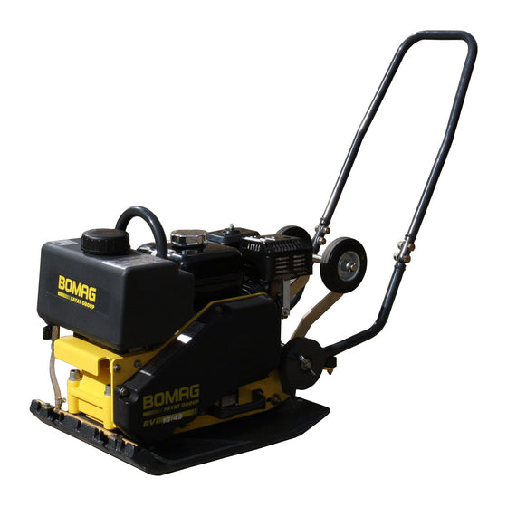 PDF Bomag M 14 P Vibrating Plate (Non-revesible) Parts Manual SN 101220311001 - 101220319999