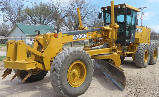 PDF John Deere 670C, 670CH, 672CH, 770C, 770CH, 772CH Series II Motor Grader Diagnostic, Operation and Test Service Manual TM1914
