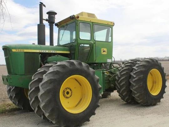 PDF John Deere 7520 4WD Articulated Tractor Technical Service Repair Manual TM1053