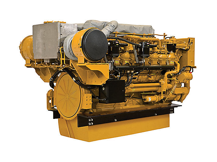 CAT CATERPILLAR 3516C MARINE ENGINE PARTS CATALOG MANUAL S/N E3Z00001-UP