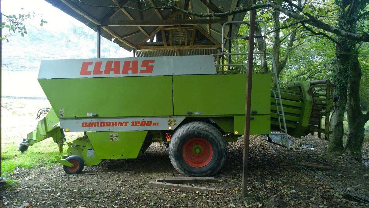 claas 1200 RC quadrant baler parts manual instant download