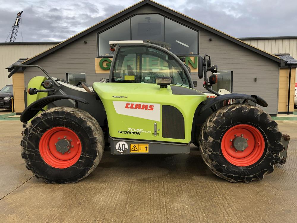 claas 7045 scorpion telehandler parts manual instant download