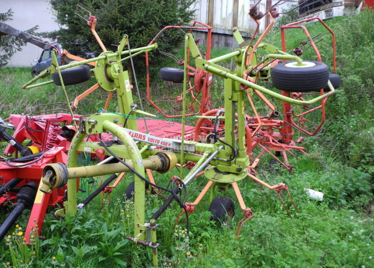 Claas 540 - 450 H Volto Tedder Parts Manual Instant Download