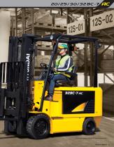 Hyundai 20/25/30/32bc-7 Forklift Battery Parts Manual