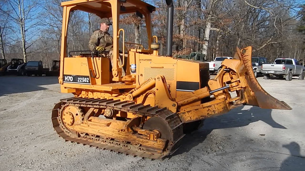 Hyundai H70/LGP Crawler Dozer Parts Manual