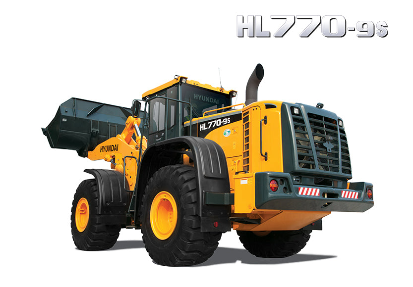 Hyundai Hl770-9s Wheel Loader Parts Manual