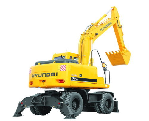 Hyundai R140w-7a Wheel Excavator Parts Manual