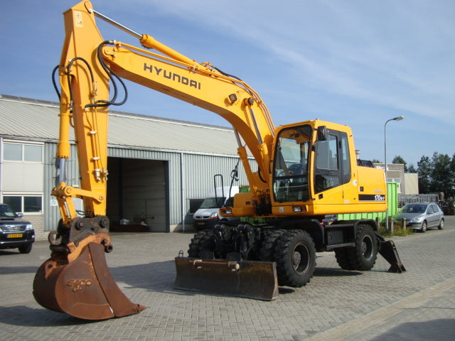 Hyundai R170w-7 Wheel Excavator Parts Manual