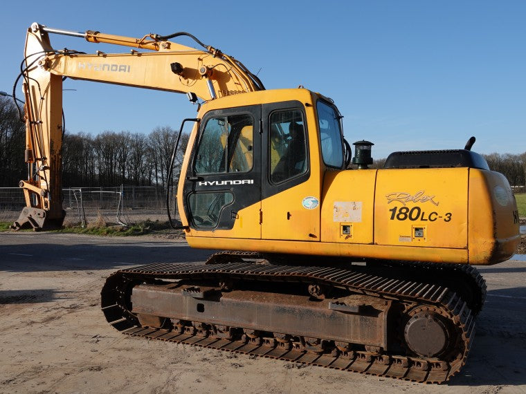 Hyundai R180lc-3 Crawler Excavator Parts Manual