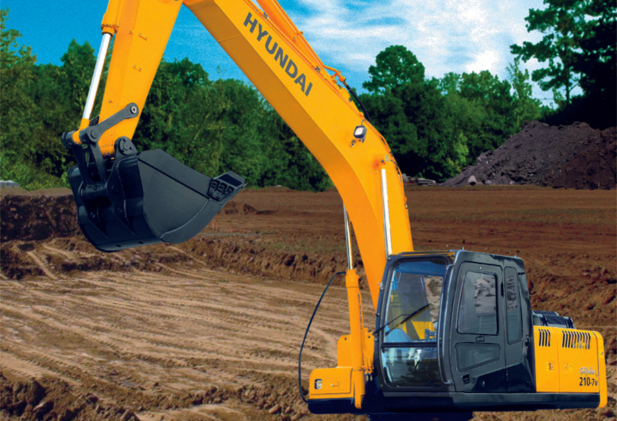 Hyundai R210-7v (India) Crawler Excavator Parts Manual