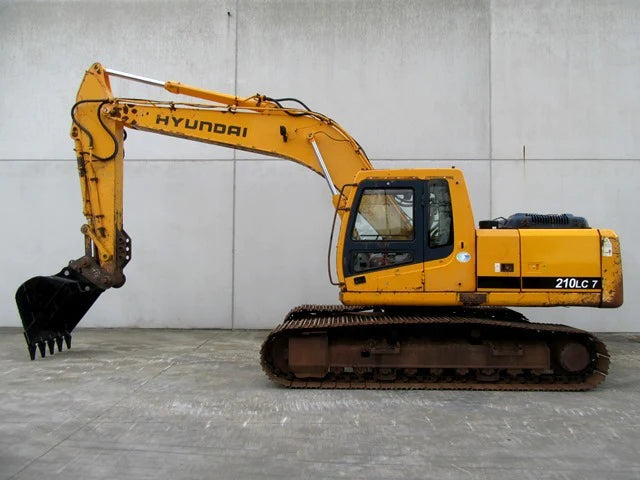Hyundai R210lc-7 (#98001-) Crawler Excavator Parts Manual