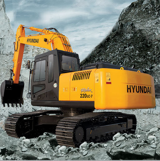 Hyundai R220lc-7 (Ind,Export) Crawler Excavator Parts Manual