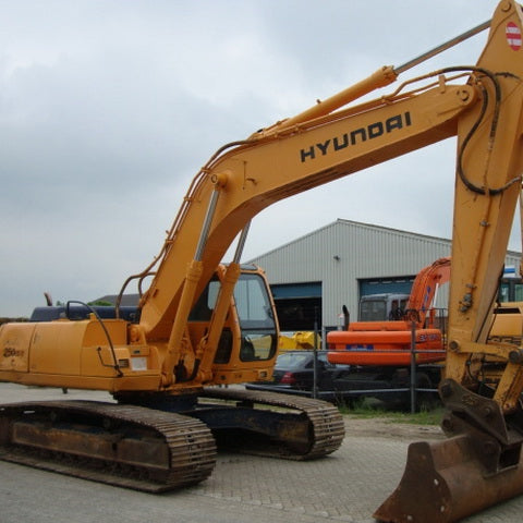 Hyundai R250lc-3 Crawler Excavator Parts Manual