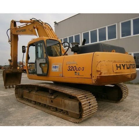 Hyundai R320LC-3 Crawler Excavator Parts Manual
