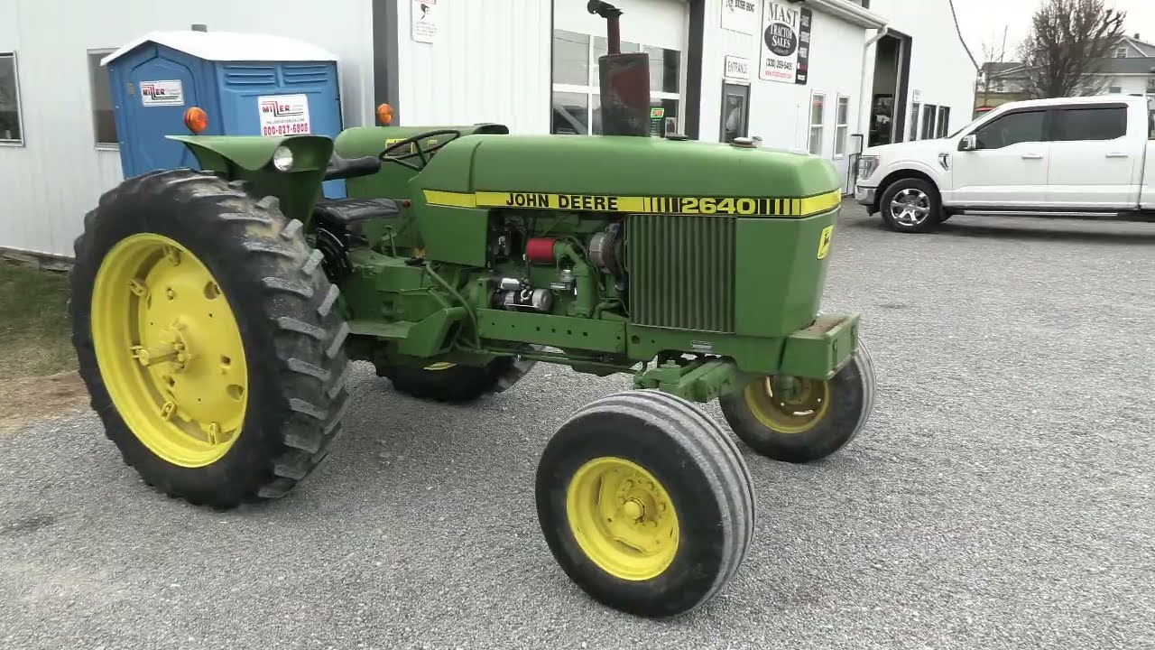 JOHN DEERE 2640 UTILITY TRACTOR PARTS MANUAL PC1539 INSTANT DOWNLOAD