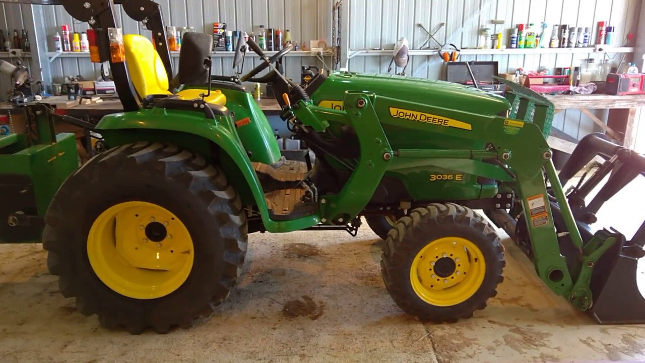 JOHN DEERE 3036E TRACTOR PARTS MANUAL PC12727 INSTANT DOWNLOAD