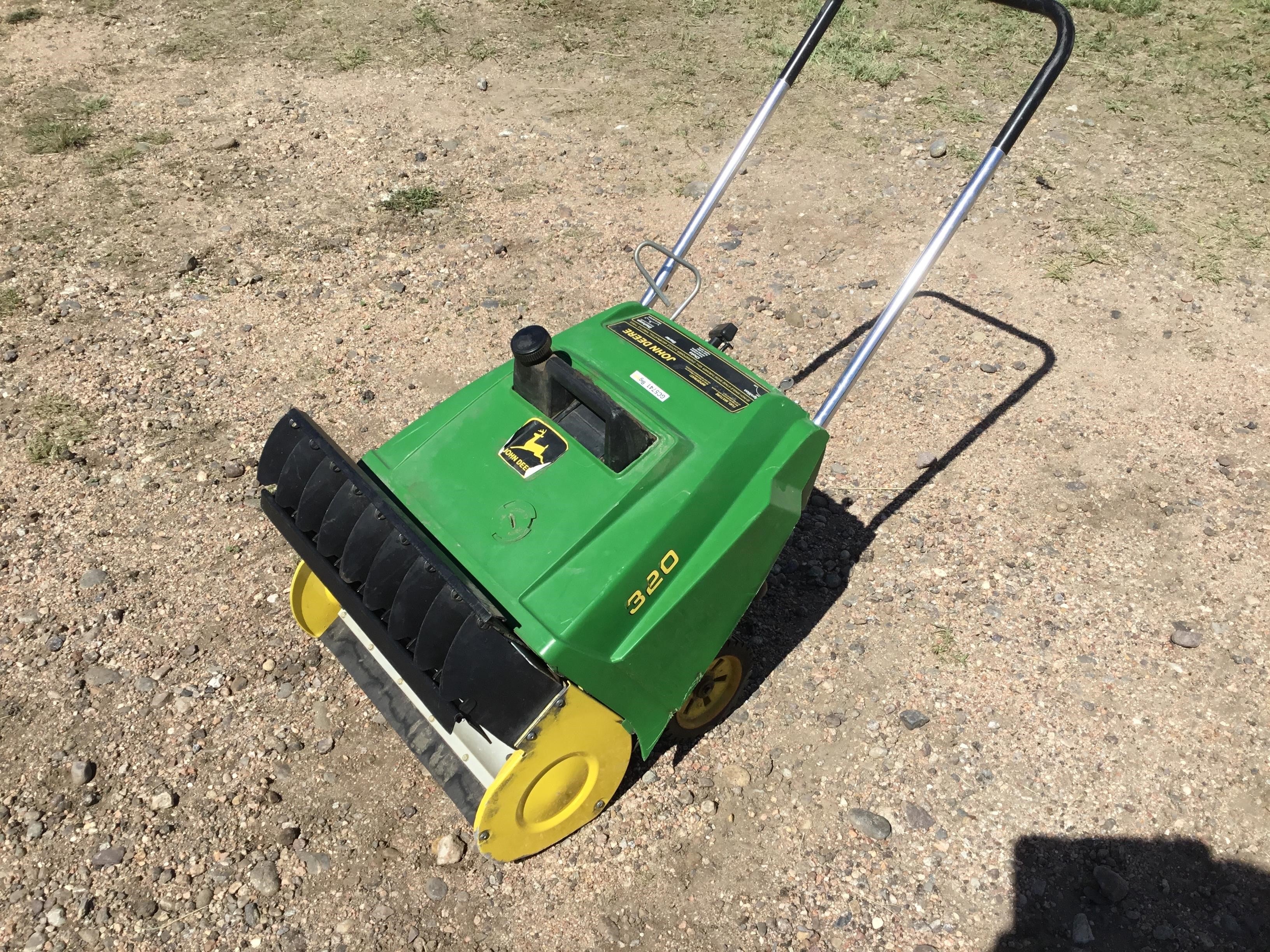 John Deere 320 Snow Thrower Parts Manual PC1707 Instant Download