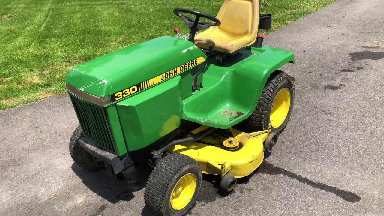 JOHN DEERE 330 LAWN & GARDEN TRACTOR PARTS MANUAL PC2057 INSTANT DOWNLOAD