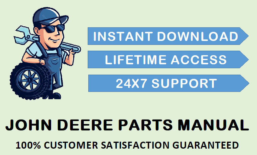 JOHN DEERE 403 503 603 ROTARY CUTTER PARTS MANUAL PC2078 INSTANT DOWNLOAD
