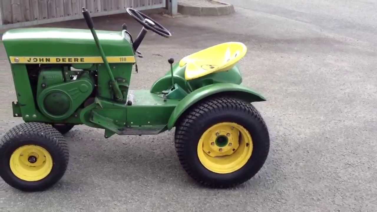 John Deere 110 110H Lawn & Garden Tractor Parts Manual PC855 Instant Download