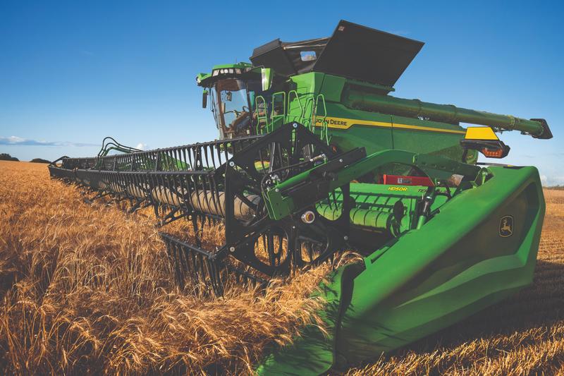 John Deere 118 Draper Platform Parts Manual PC987 Instant Download