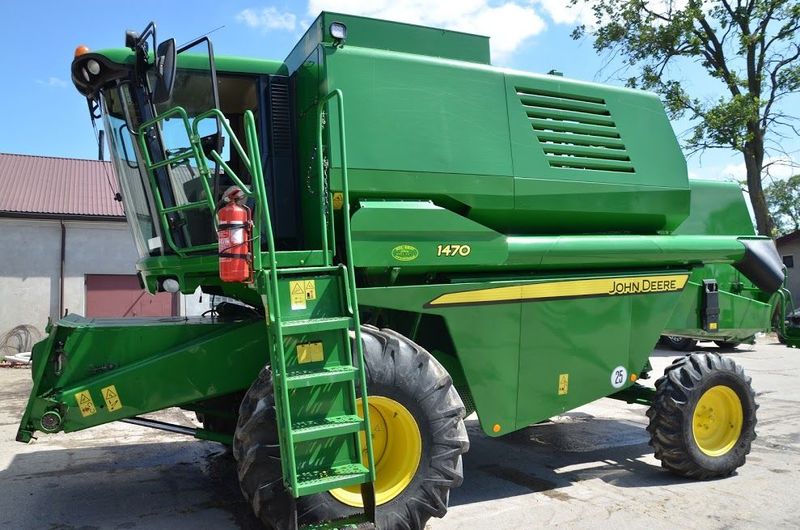 John Deere 1470 Combine Parts Manual PC11074 Instant Download
