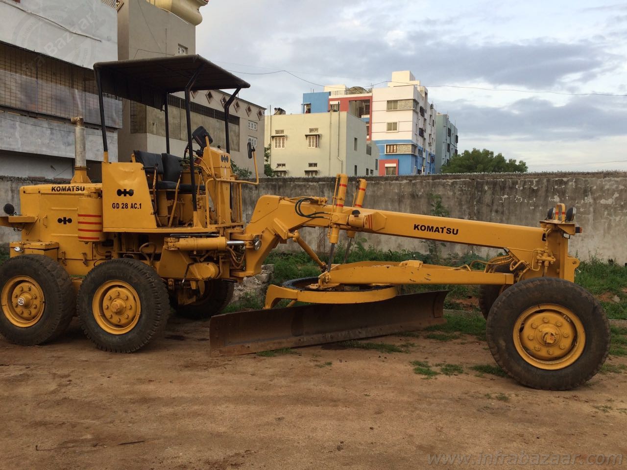 KOMATSU MOTOR GRADER GD28AC-1 (JPN) PARTS MANUAL INSTANT DOWNLOAD SN 1002-UP