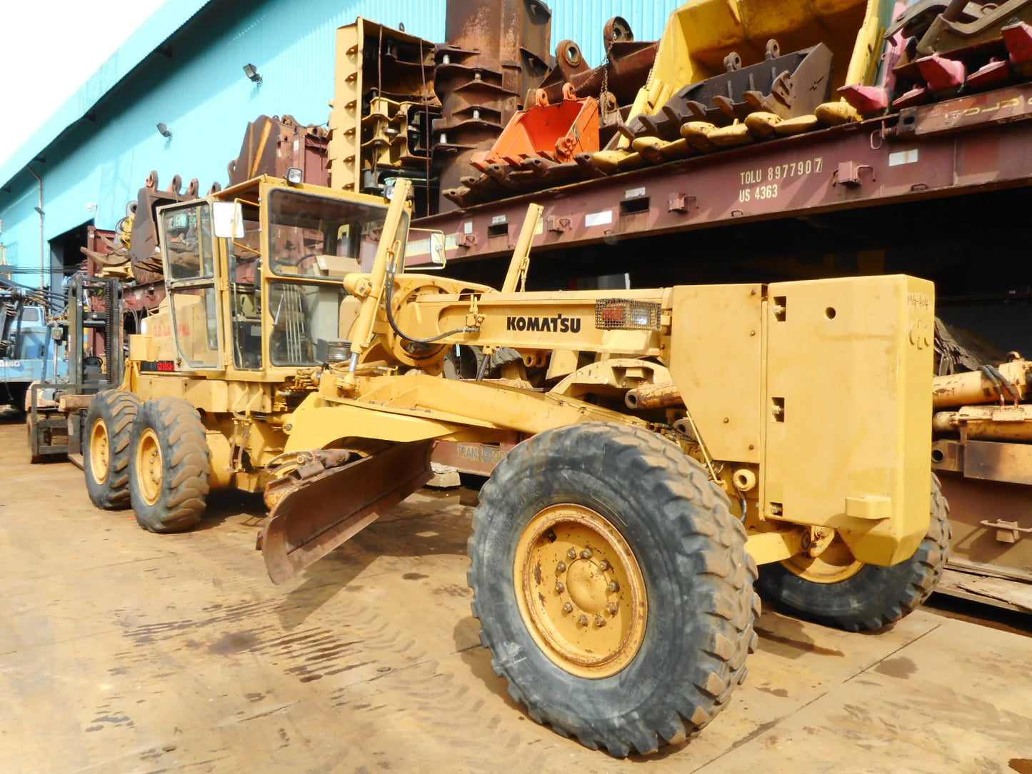 KOMATSU MOTOR GRADER GD605A-3 (JPN) PARTS MANUAL INSTANT DOWNLOAD SN 54001-UP