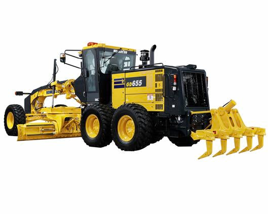 KOMATSU MOTOR GRADER GD655-7 (JPN) PARTS MANUAL INSTANT DOWNLOAD SN 65001-UP