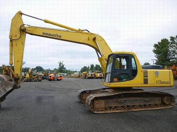 Komatsu Pc220lc-6 Crawler Excavator Parts Manual Instant Download Sn 50001-up