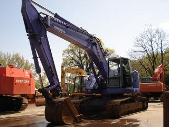 Komatsu Pc228us-1 Crawler Excavator Parts Manual Instant Download Sn 11001-up