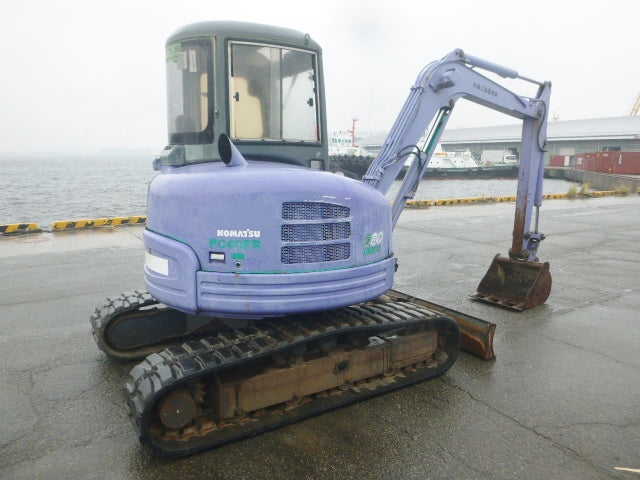 KOMATSU PC40FR-2 CRAWLER EXCAVATOR PARTS MANUAL INSTANT DOWNLOAD SN 20001-UP
