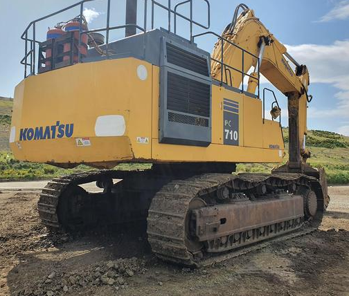 Komatsu Pc710se-5 Hydraulic Excavator Parts Manual Instant Download Sn 10001-up