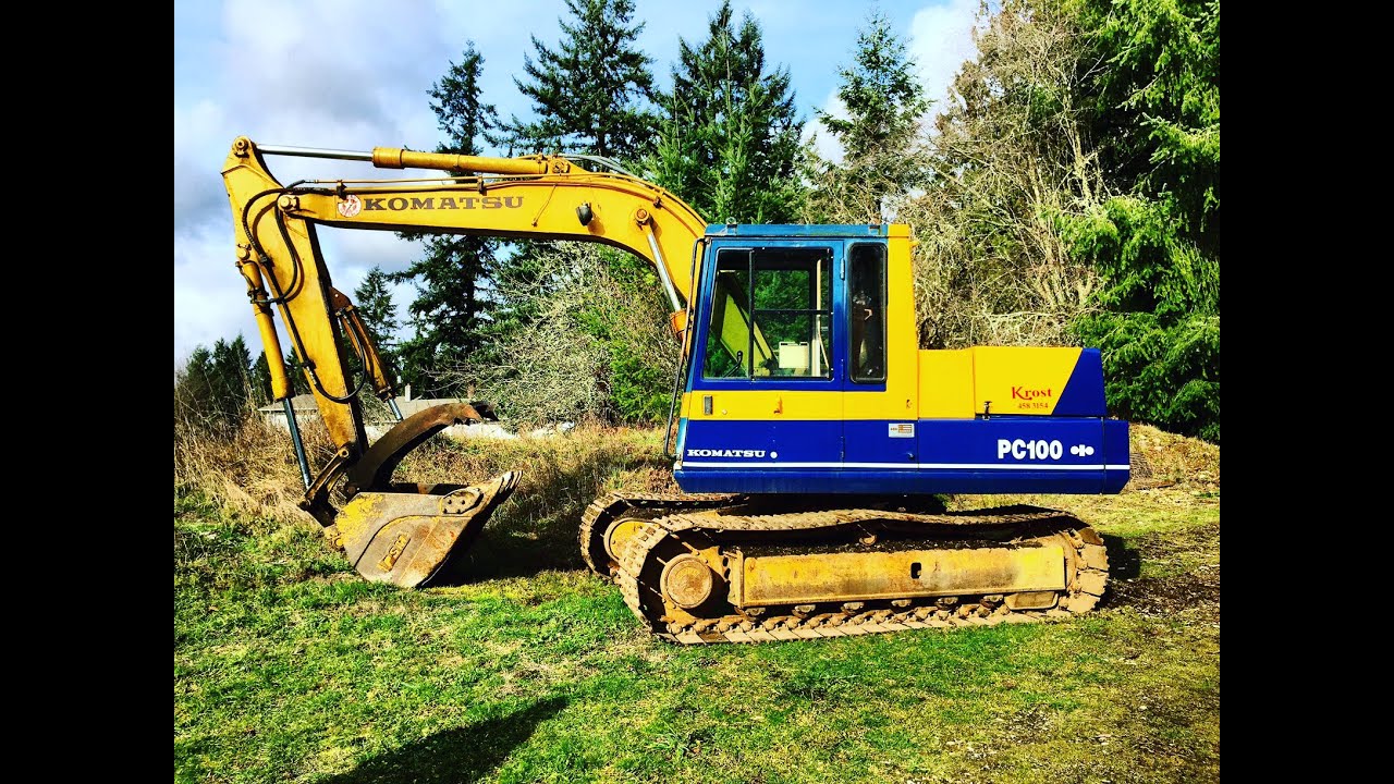 Komatsu Pc100-3 Crawler Excavator Parts Manual Instant Download Sn 18001-up