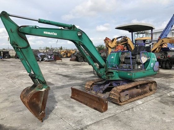 Komatsu Pc30-7 Crawler Excavator Parts Manual Instant Download Sn 18001-up