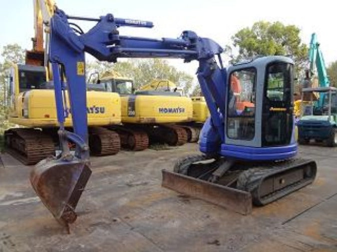 Komatsu Pc58sf-1 Crawler Excavator Parts Manual Instant Download Sn 1001-up