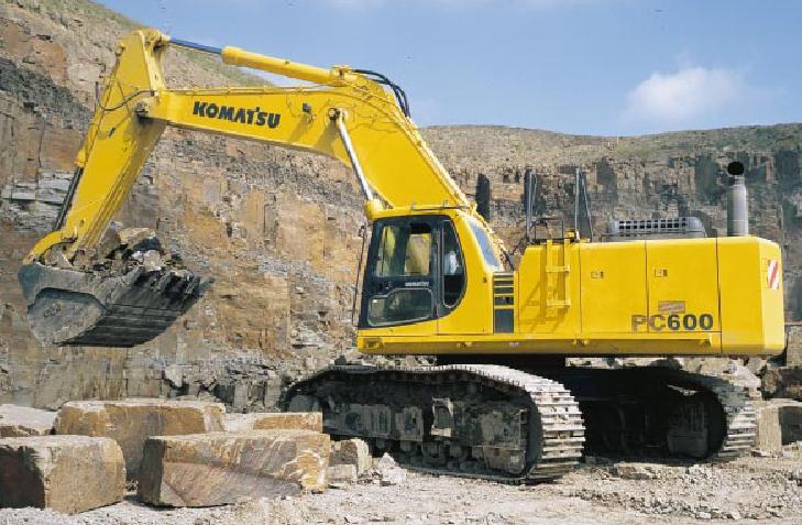 Komatsu Pc600-6 Crawler Excavator Parts Manual Instant Download Sn 10001-up