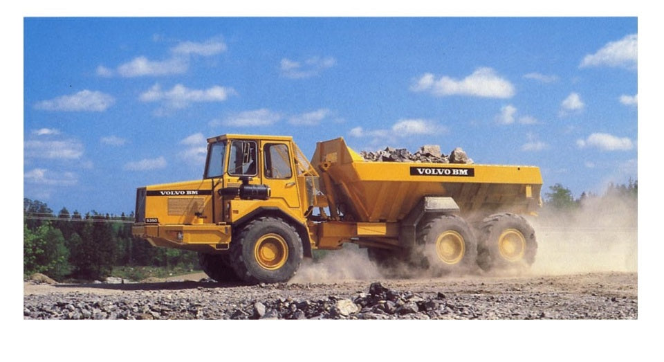 Volvo 5350 BM Articulated Hauler Parts Catalog Manual Instant Download