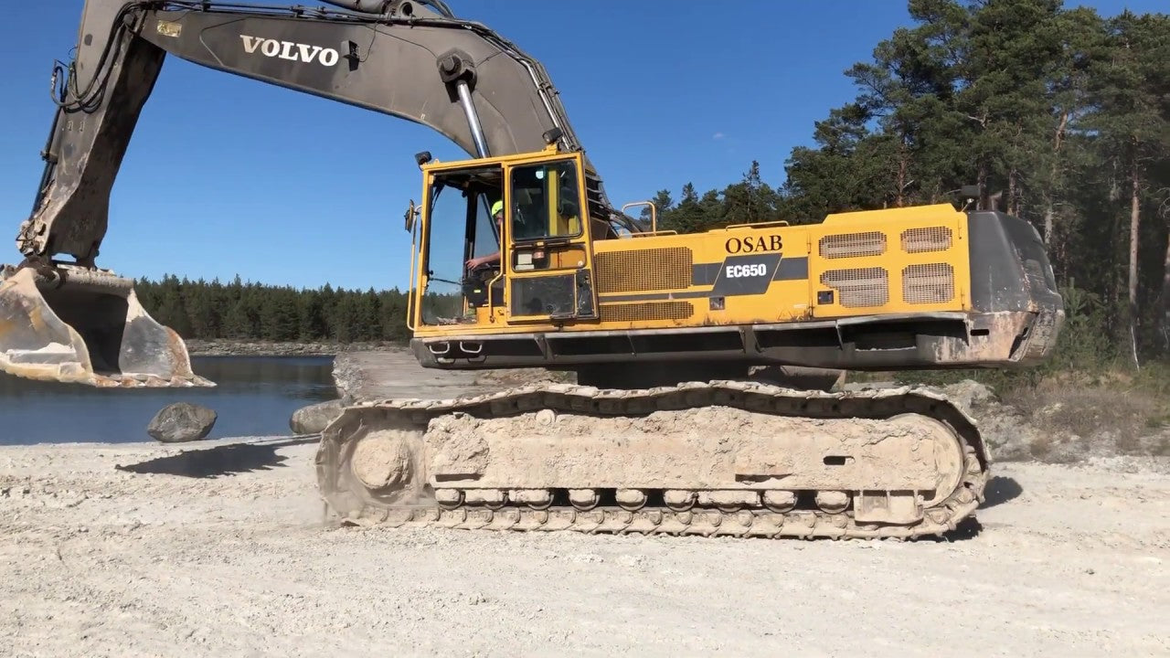 Volvo EC650 Excavator Parts Catalog Manual Instant Download