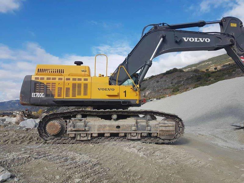Volvo EC700B LC Excavator Parts Catalog Manual Instant Download
