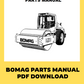 BOMAG PDF PARTS MANUAL