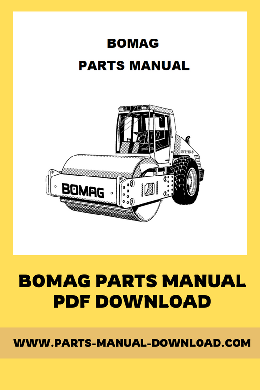 BOMAG PDF PARTS MANUAL