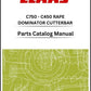 claas c750 - c450 cutterbar dominator rape parts catalog manual instant download