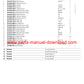 Claas 86 Combine Dominator Parts Catalog Manual Instant Download