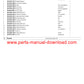 Claas 480 Lexion Combine Parts Catalog Manual Instant Download