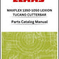 Claas 1350-1050 Cutterbar Maxflex Lexion Tucano Parts Catalog Manual Instant Download
