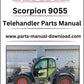 Claas 9055 Scorpion Telehandler Parts Catalog Manual Instant Download